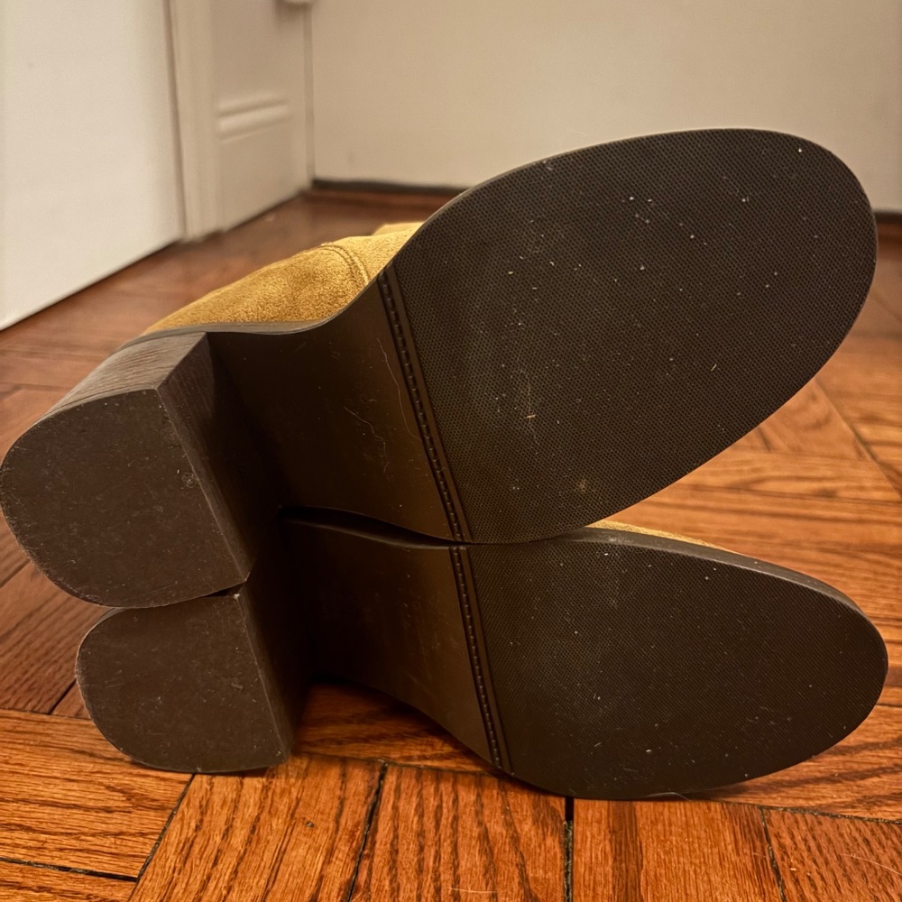 Like New! Sezane Pippa Ankle Boots Caramel - Size 6 - Picture 6 of 9